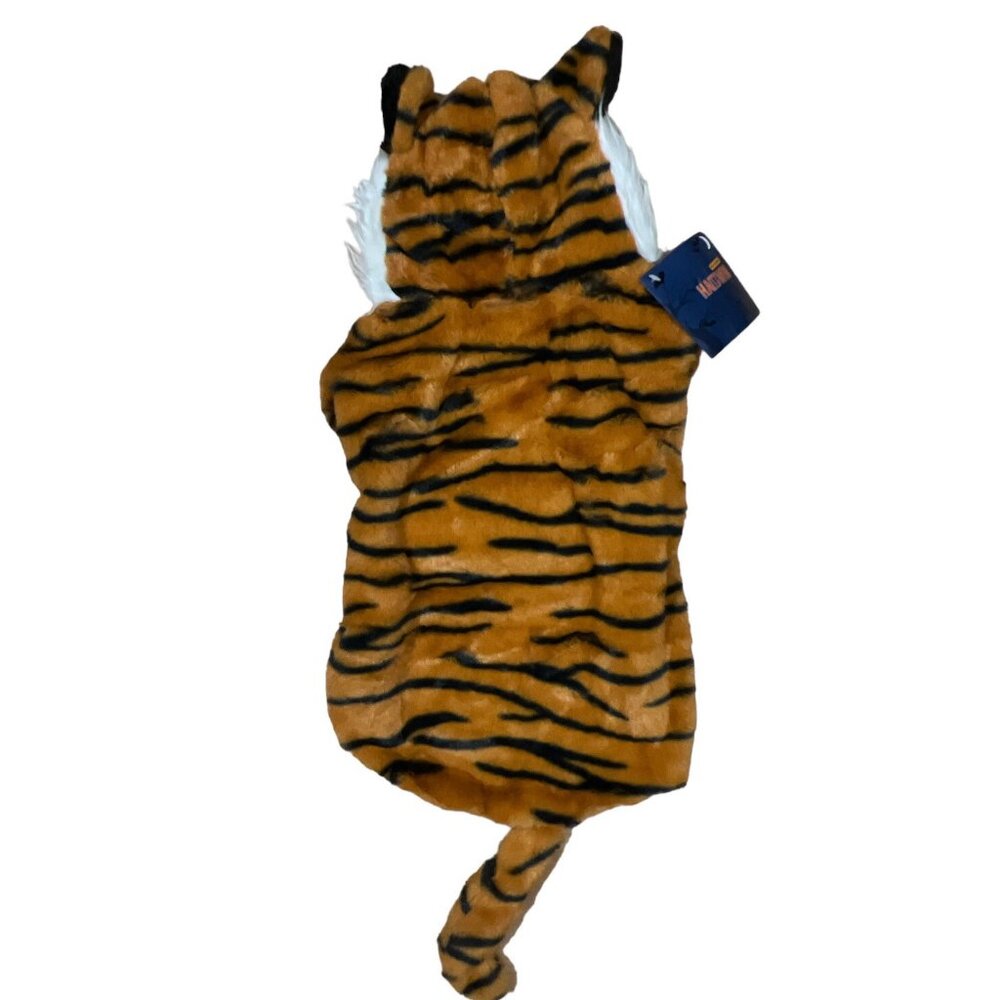 TIGER PET DOG HALLOWEEN COSTUME SIZE LARGE NWT